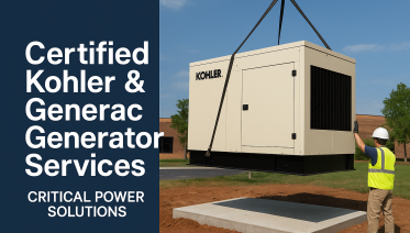 certified generator technicians Houston - Kohler generator installation Houston
