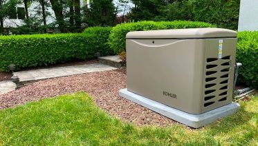 Certified Kohler and Generac generator installation in Tomball TX by Critical Power HTX
